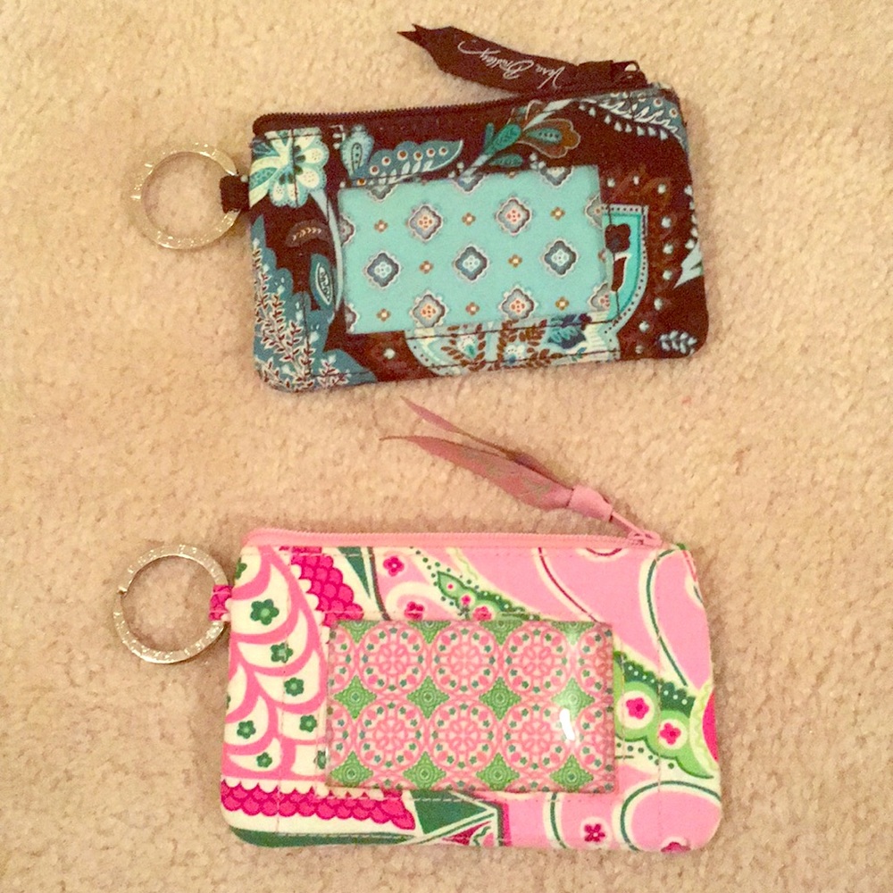 Vera Bradley coin & ID pouch wallet